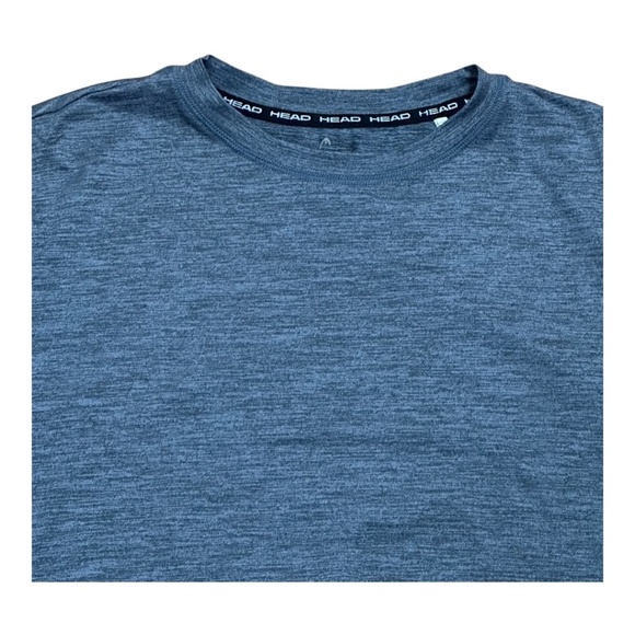 SOLDHead Athletic Short Sleeve Shirt Gray Size S - Picture 4 of 9